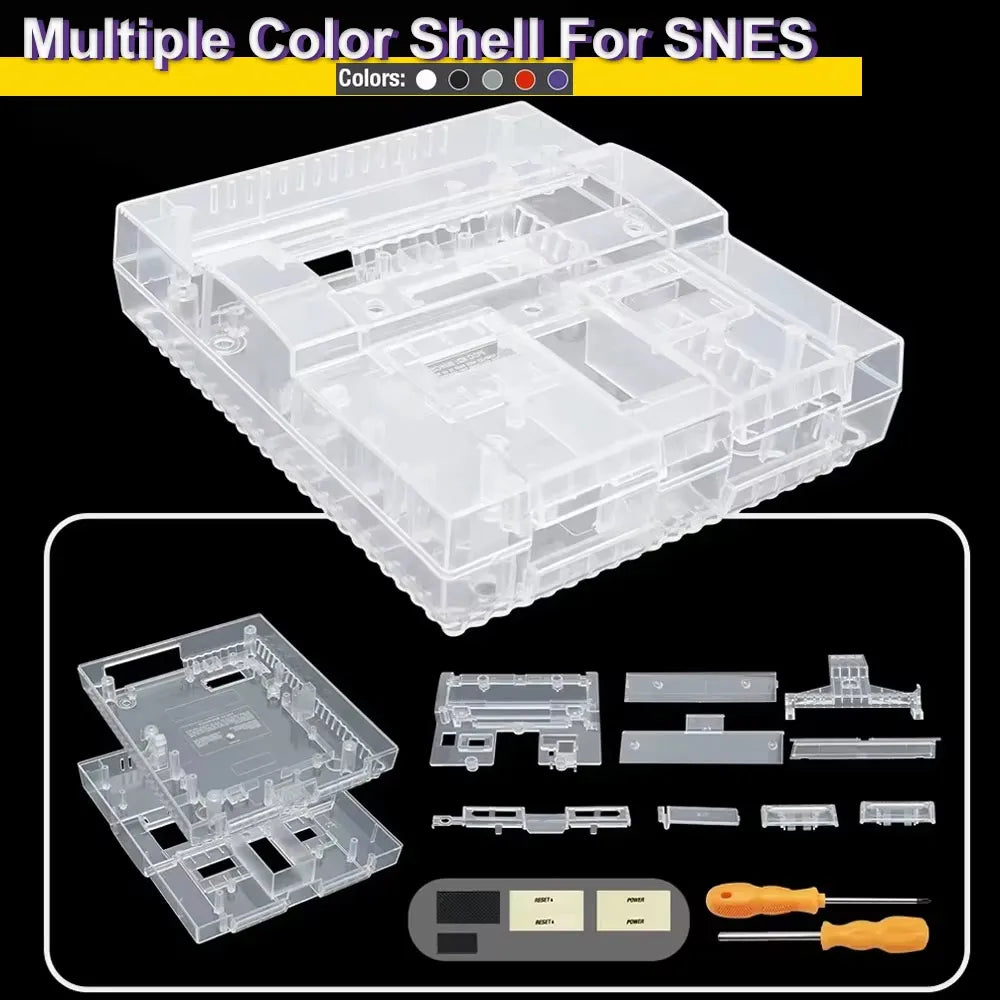 NY: Replacement Shell til SNES US Version SNS-001