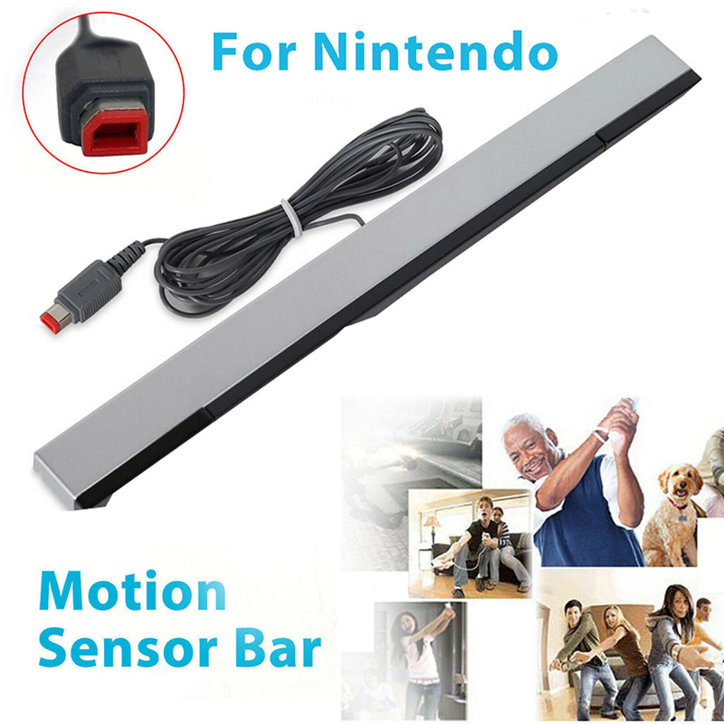 Wired Sensor Bar For Wii/Wii U Console Replacement Infrared Wired Remote Motion Sensor Bar Inductor Game Accessoies
