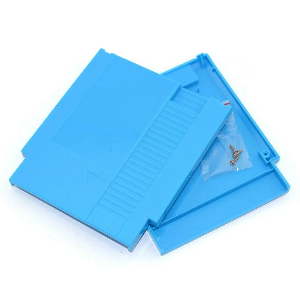 Hard Plastic Case Cartridge Shell Cover For NES 60Pin To 72Pin Game Card Replacement Shell With 3 Screws