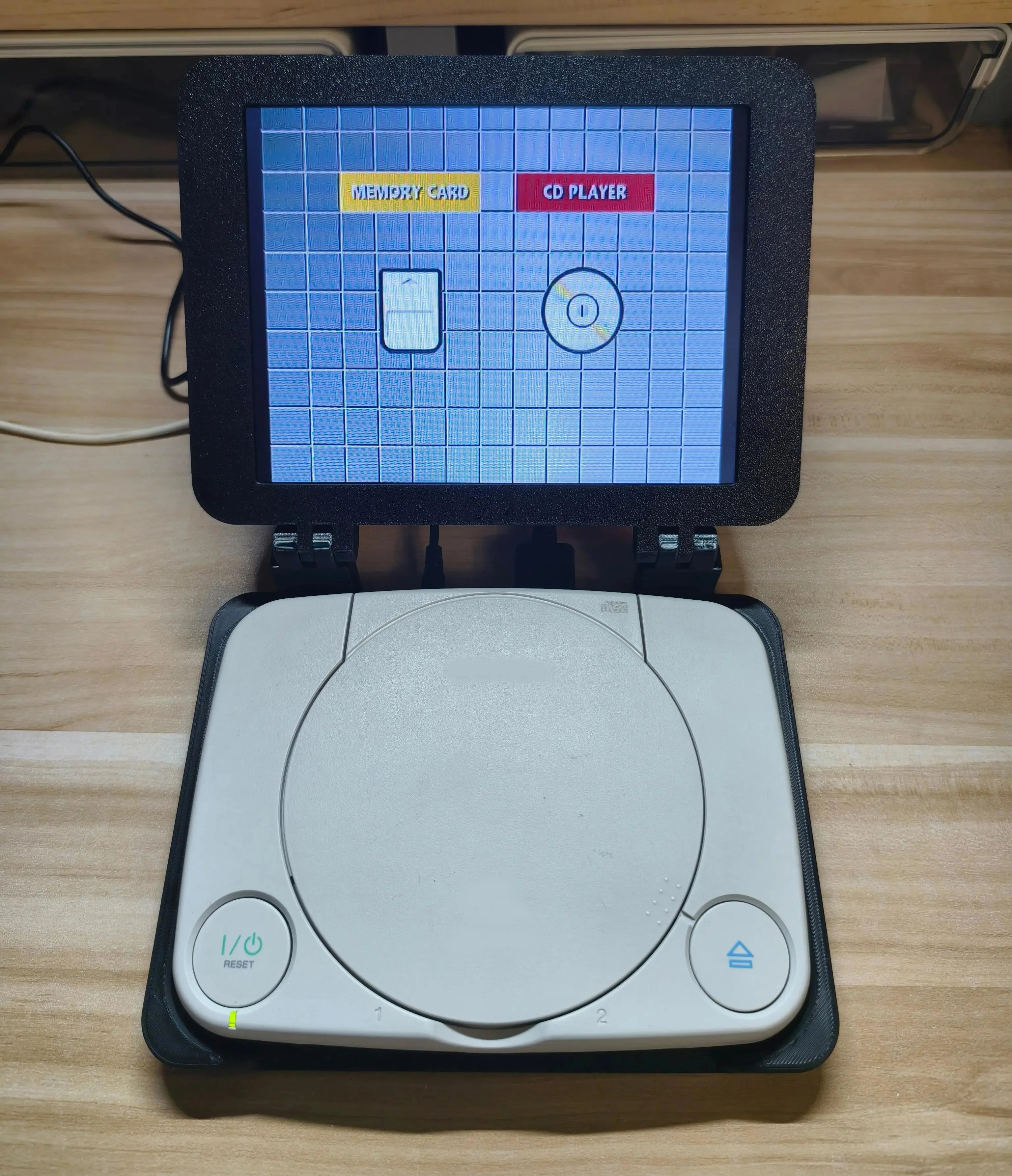 8Inch PSONE Retro Arcade Game Console Portable LCD Display Mini Monitor With Stereo For Playstation PSONE
