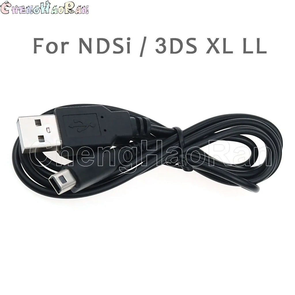 1PC New Game USB Data Charger Charging Power Cable Cord for NDS Lite DSL NDSL For NDSi 3DS New 3DS XL LL NDS GBA SP
