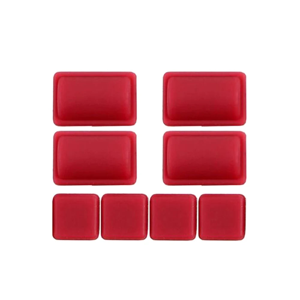 Host Rubber Pad Dust Plug For Wii Game Console Machine Foot Pad Square Pad Rubber Plug Anti Slip Rubber Pad Plug