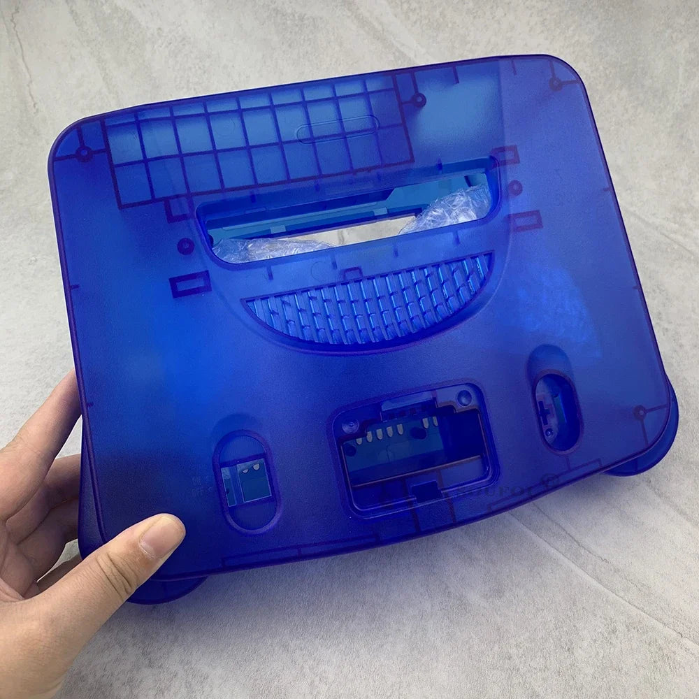 Dropshipping Replacement Housing Shell Translucent Case for N64 Nintend 64 Replacement Full Housing Transparent Box