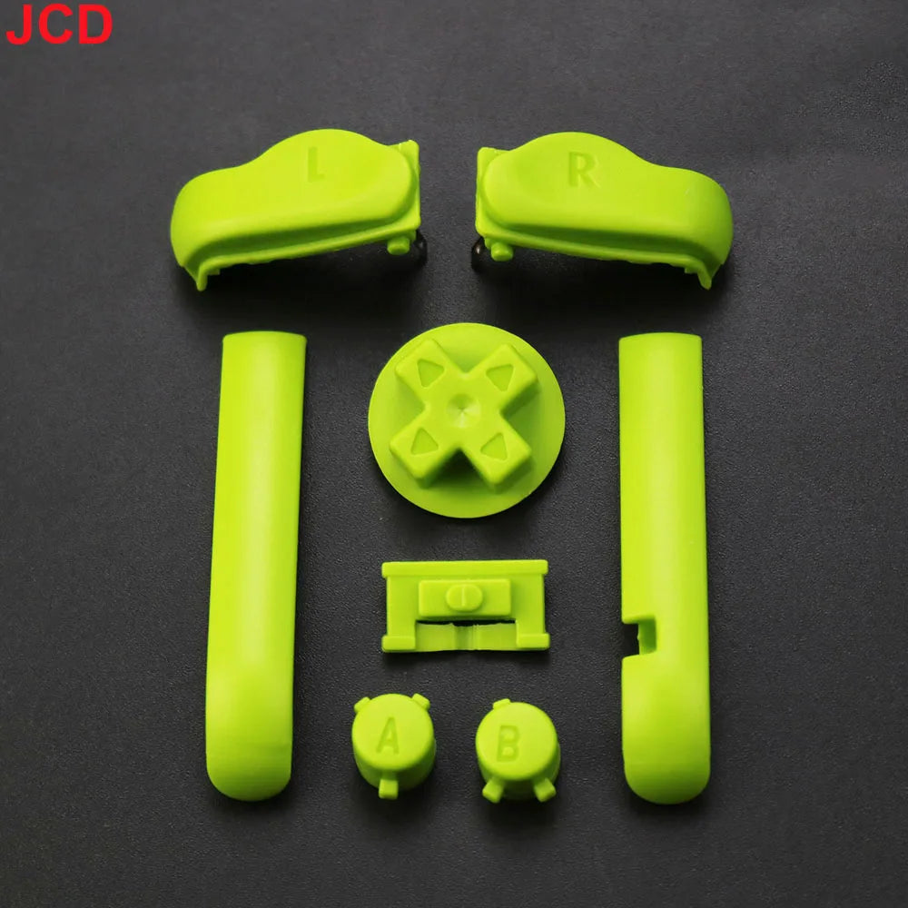 1 Set 17color High Quality AB Colorful L R Buttons Keypads For Gameboy Advance Buttons Frame For GBA D Pads Power ON OFF Buttons