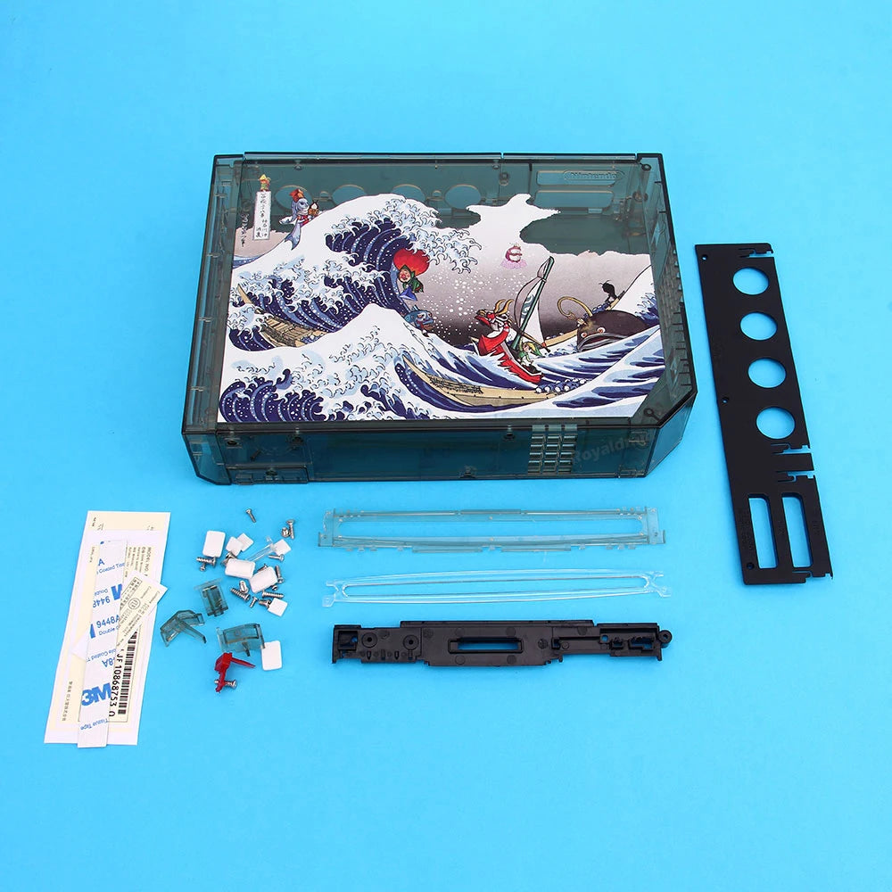NEW 11 Colors Replacement Full Housing Shell Cover Case with Buttons For Wii Game Console Repair Parts