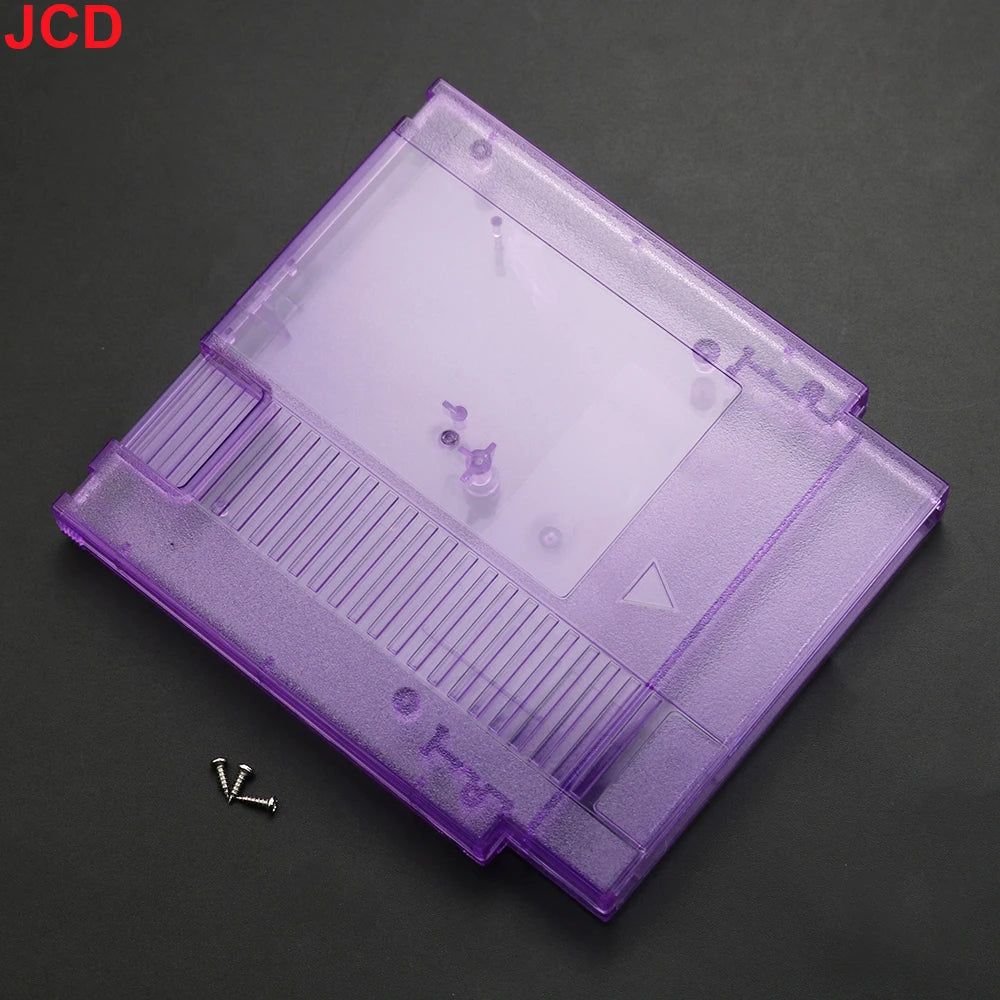 1pcs 72 Pin Game Card Box Game Cartridge Replacement Shell For NES For Entertainment System Cover Plastic Hard Case with 3 scre