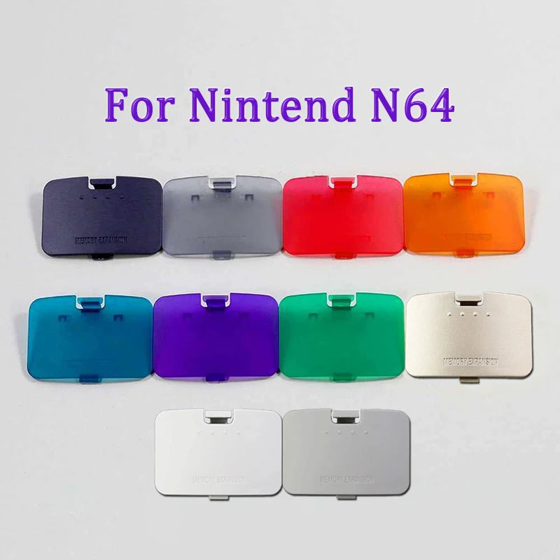 1PC For Nintend 64 Expansion Pack Card Slot Cover Doors Cover For N64 Door Cover Pocket Jumper Pak Lid Memory Expansion Pak