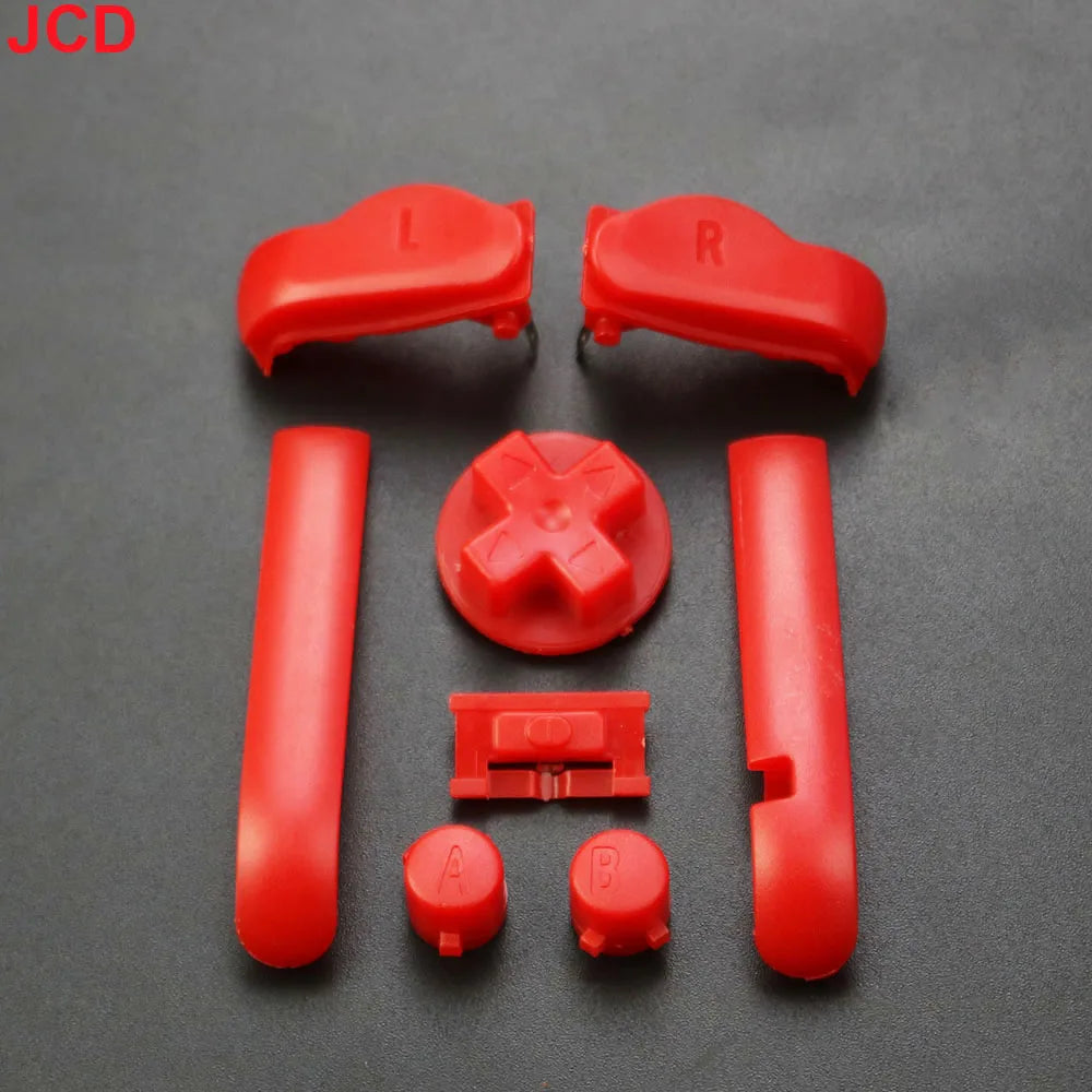 1 Set 17color High Quality AB Colorful L R Buttons Keypads For Gameboy Advance Buttons Frame For GBA D Pads Power ON OFF Buttons