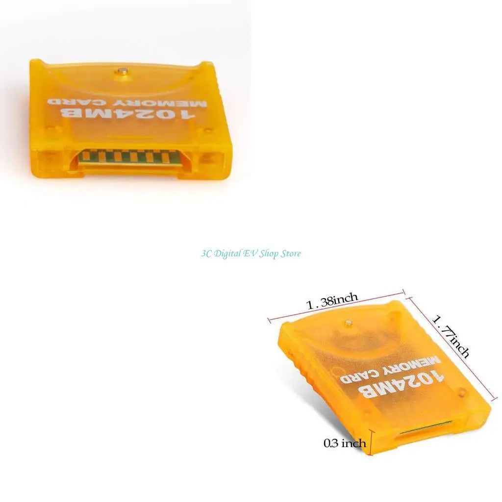 E74D 1024MB Memory Card For Console For-GameCube for GC Memory Storage Card Saver