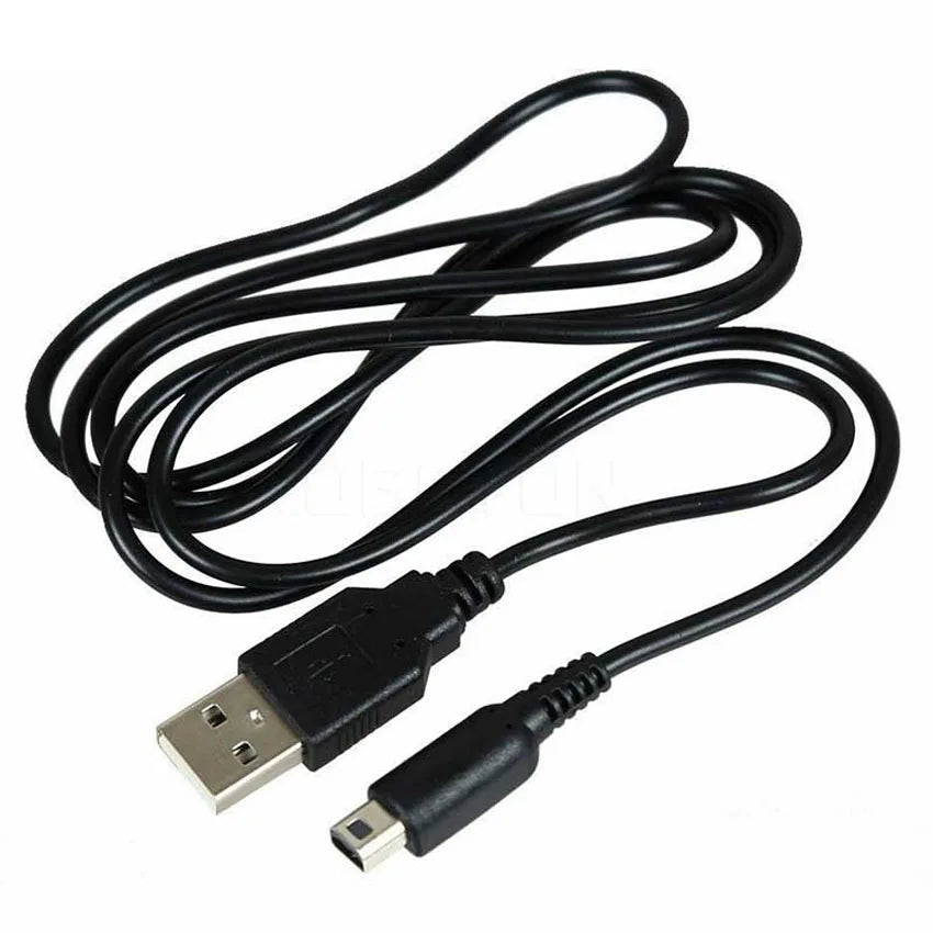 1PC New Game USB Data Charger Charging Power Cable Cord for NDS Lite DSL NDSL For NDSi 3DS New 3DS XL LL NDS GBA SP