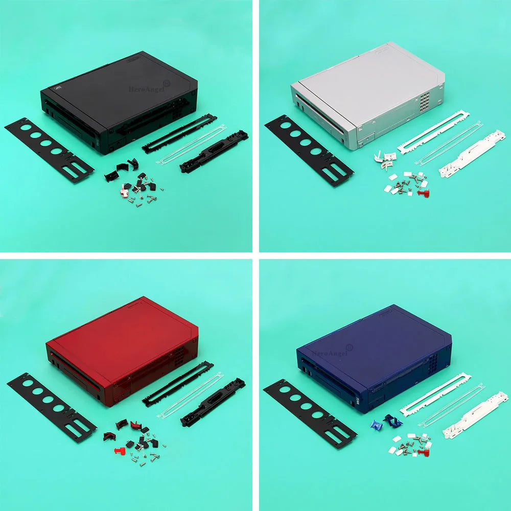 NEW 11 Colors Replacement Full Housing Shell Cover Case with Buttons For Wii Game Console Repair Parts