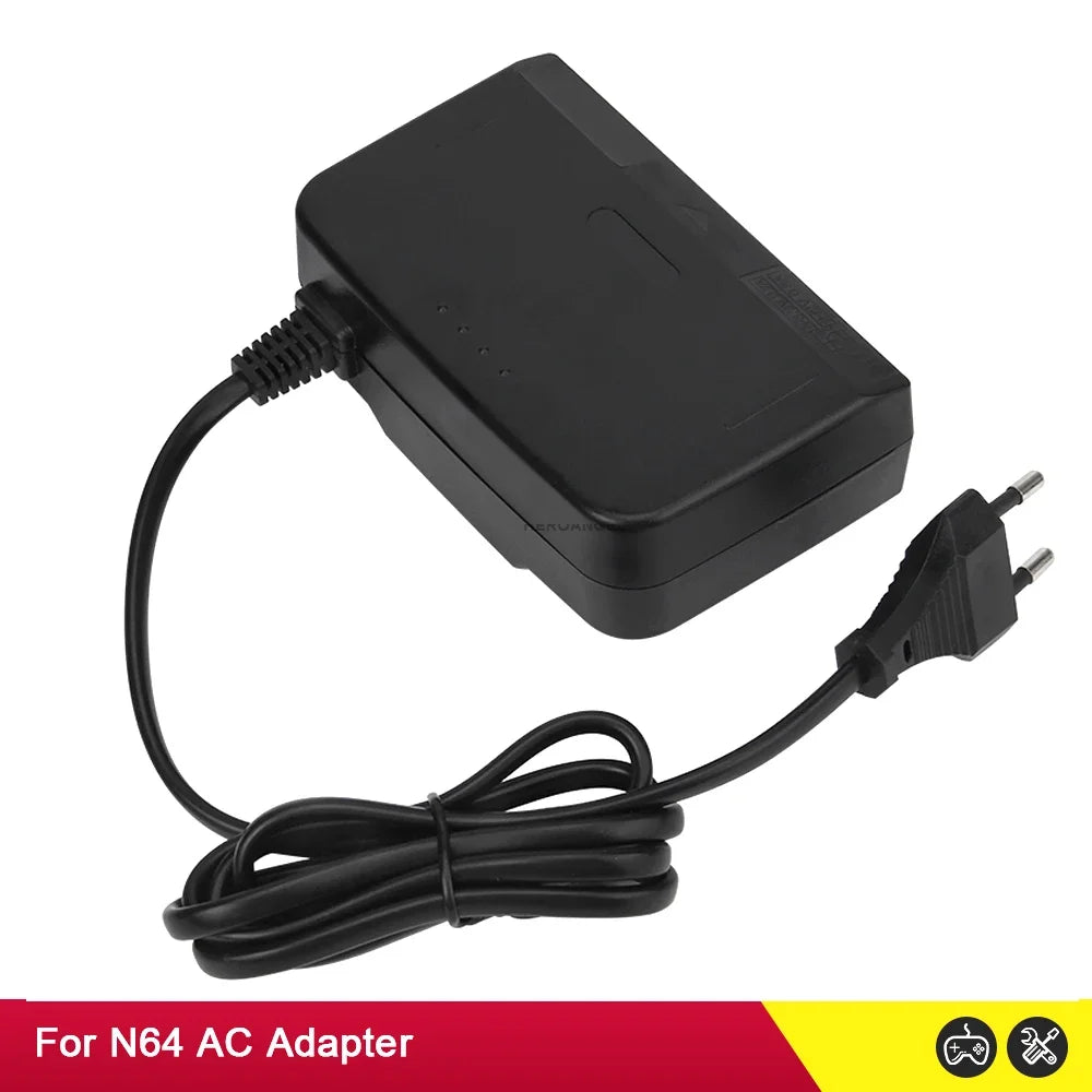 High Quality Wall Charger AC/DC Adapter Power Supply Game Charger For N64 Console AC Adaptor EU/US Plug Dropshipping