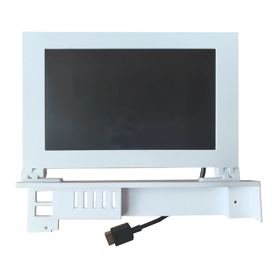 10.1 Inch Portable Display, PS2 Retro Arcade Game Console Screen, 16:9 Mini Monitor with Stereo for PS 2 Thick Version