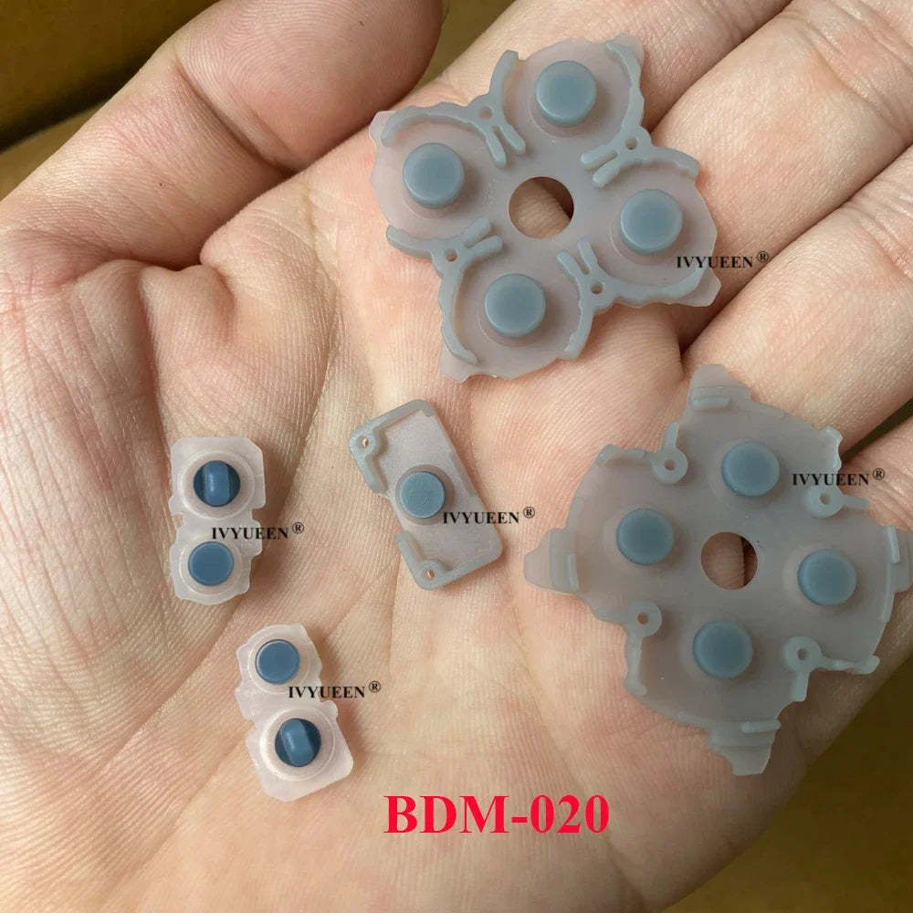 IVYUEEN for PlayStation 5 PS5 Controller L1 R1 L2 R2 Trigger Buttons Analog Stick Conductive Rubber Repair for Dualsense V2 V3