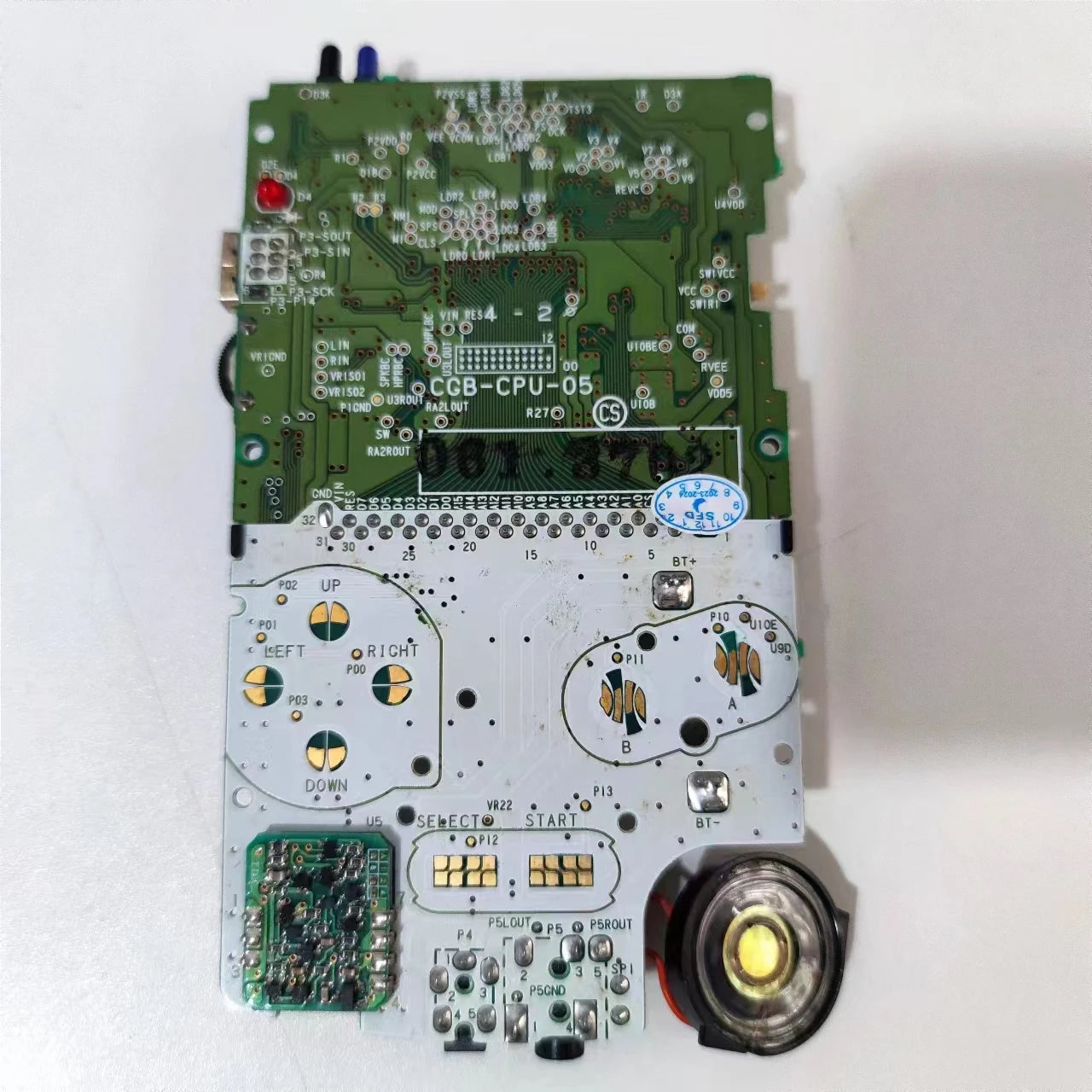 Brugt: GameBoy Color Motherbaord