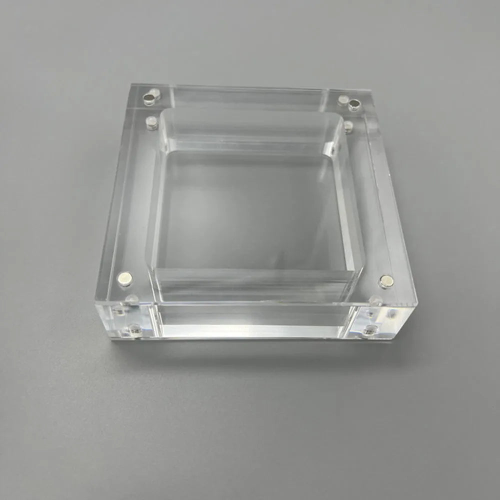 Ny: GameBoy SP Acrylic Display Kasse - Magnetisk Cover