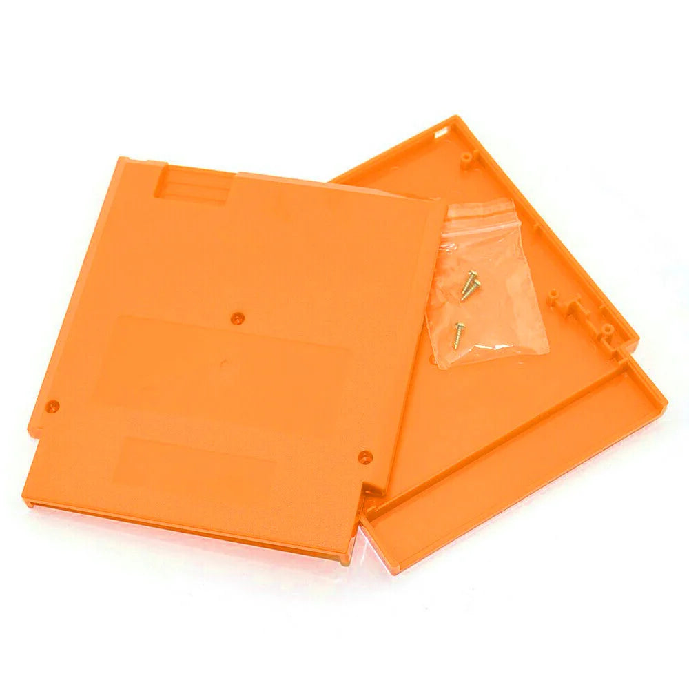 Hard Plastic Case Cartridge Shell Cover For NES 60Pin To 72Pin Game Card Replacement Shell With 3 Screws