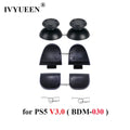 IVYUEEN for PlayStation 5 PS5 Controller L1 R1 L2 R2 Trigger Buttons Analog Stick Conductive Rubber Repair for Dualsense V2 V3