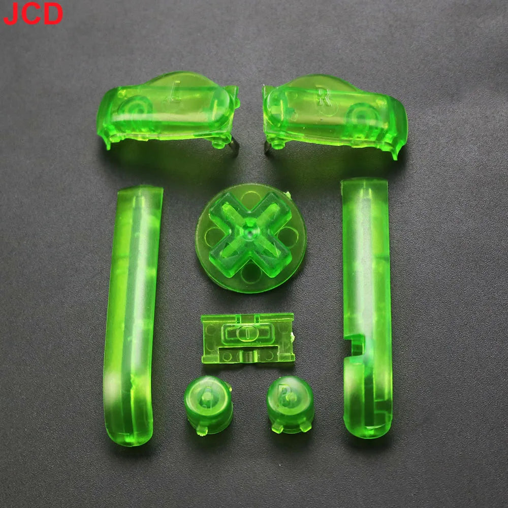 1 Set 17color High Quality AB Colorful L R Buttons Keypads For Gameboy Advance Buttons Frame For GBA D Pads Power ON OFF Buttons