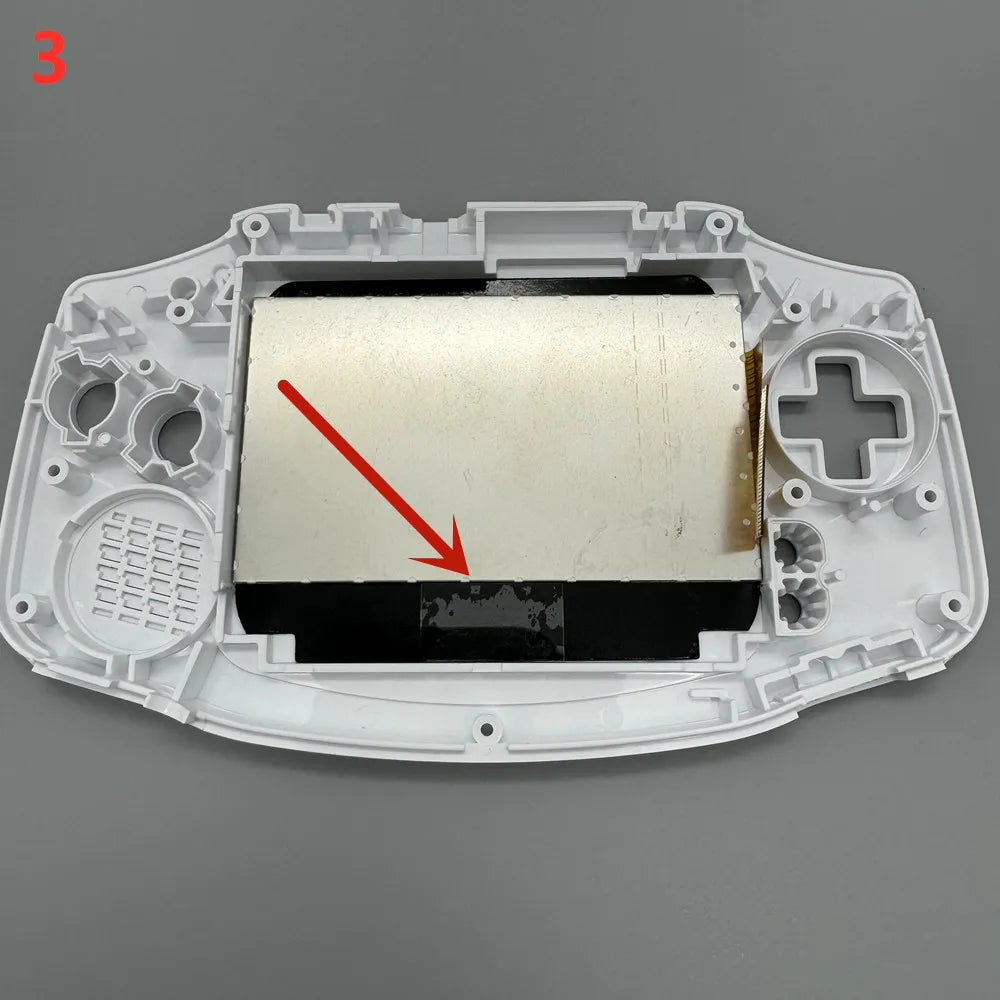 2.9 "original Size IPS High Brightness LCD Screen For Gameboy Advance GBA Support Pixel Mode Display Warm light Screens