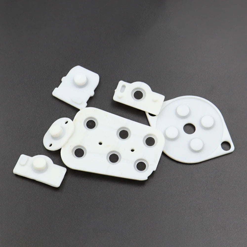 Conductive Rubber Pads For N64 Controller Joy Pad Button Repair Parts 2/5/10 Set Replacement Keyboard Computer Accessories