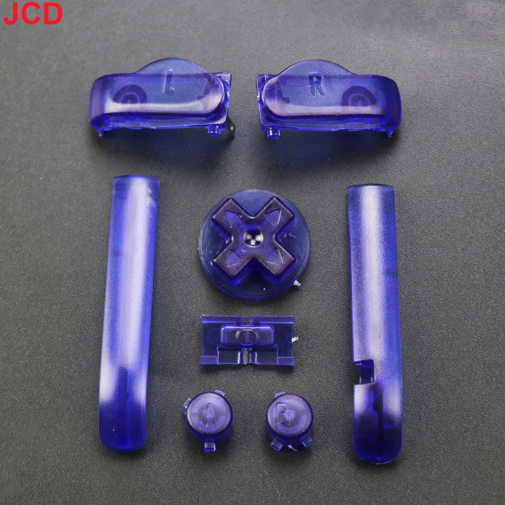 1 Set 17color High Quality AB Colorful L R Buttons Keypads For Gameboy Advance Buttons Frame For GBA D Pads Power ON OFF Buttons