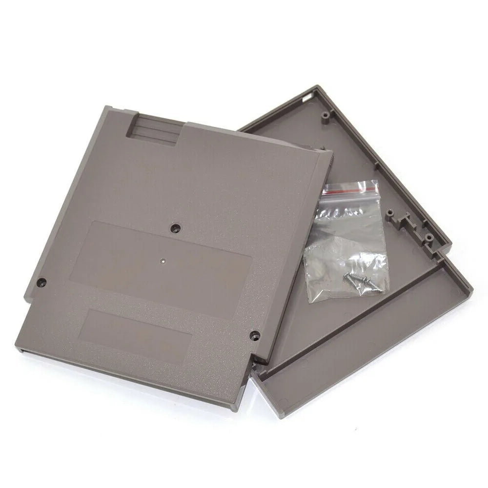 Hard Plastic Case Cartridge Shell Cover For NES 60Pin To 72Pin Game Card Replacement Shell With 3 Screws