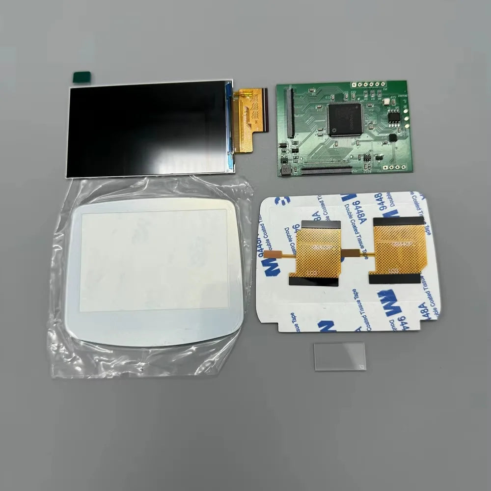 2.9 "original Size IPS High Brightness LCD Screen For Gameboy Advance GBA Support Pixel Mode Display Warm light Screens