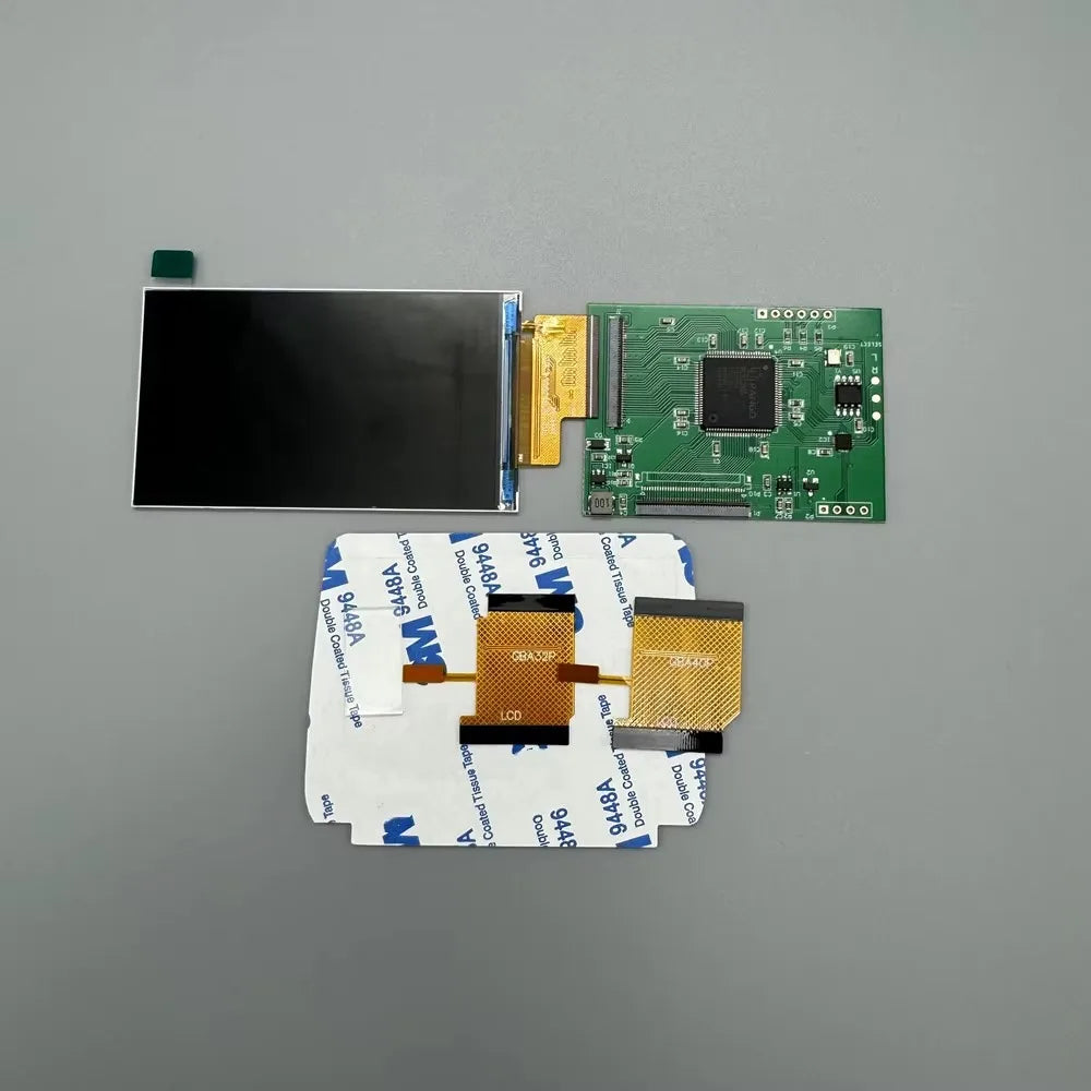 2.9 "original Size IPS High Brightness LCD Screen For Gameboy Advance GBA Support Pixel Mode Display Warm light Screens