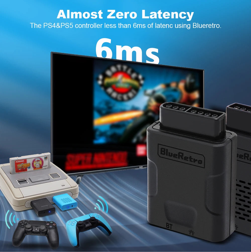 NY: RetroScaler Blueretro Wireless Controller Adapter