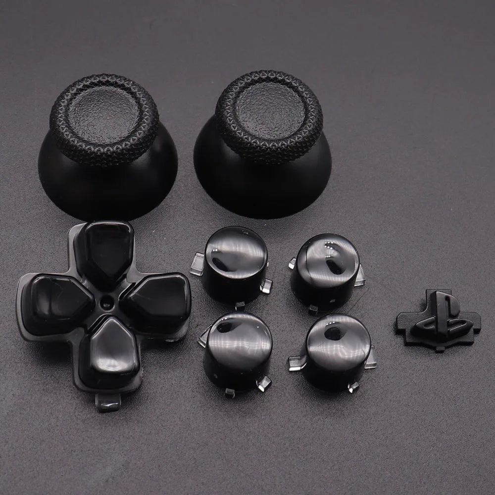 Buttons ABXY & D-pad Trigger Buttons For PS5 Controller Analogue Mushroom Game Head Rocker Home Button Return Back Power Switch