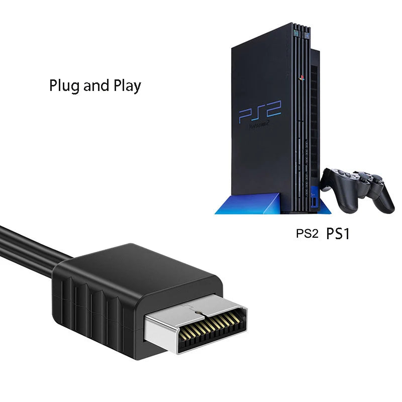 Ny: PS1 / PS2 - AV til HDMI Stik
