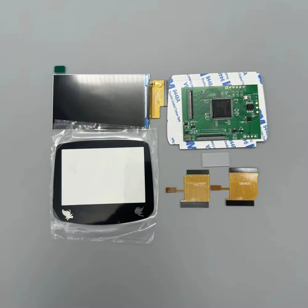 2.9 "original Size IPS High Brightness LCD Screen For Gameboy Advance GBA Support Pixel Mode Display Warm light Screens