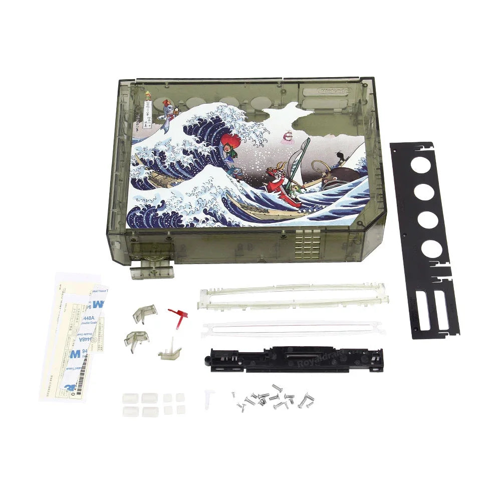 NEW 11 Colors Replacement Full Housing Shell Cover Case with Buttons For Wii Game Console Repair Parts