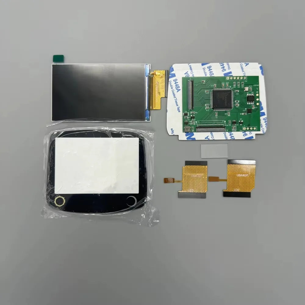 2.9 "original Size IPS High Brightness LCD Screen For Gameboy Advance GBA Support Pixel Mode Display Warm light Screens
