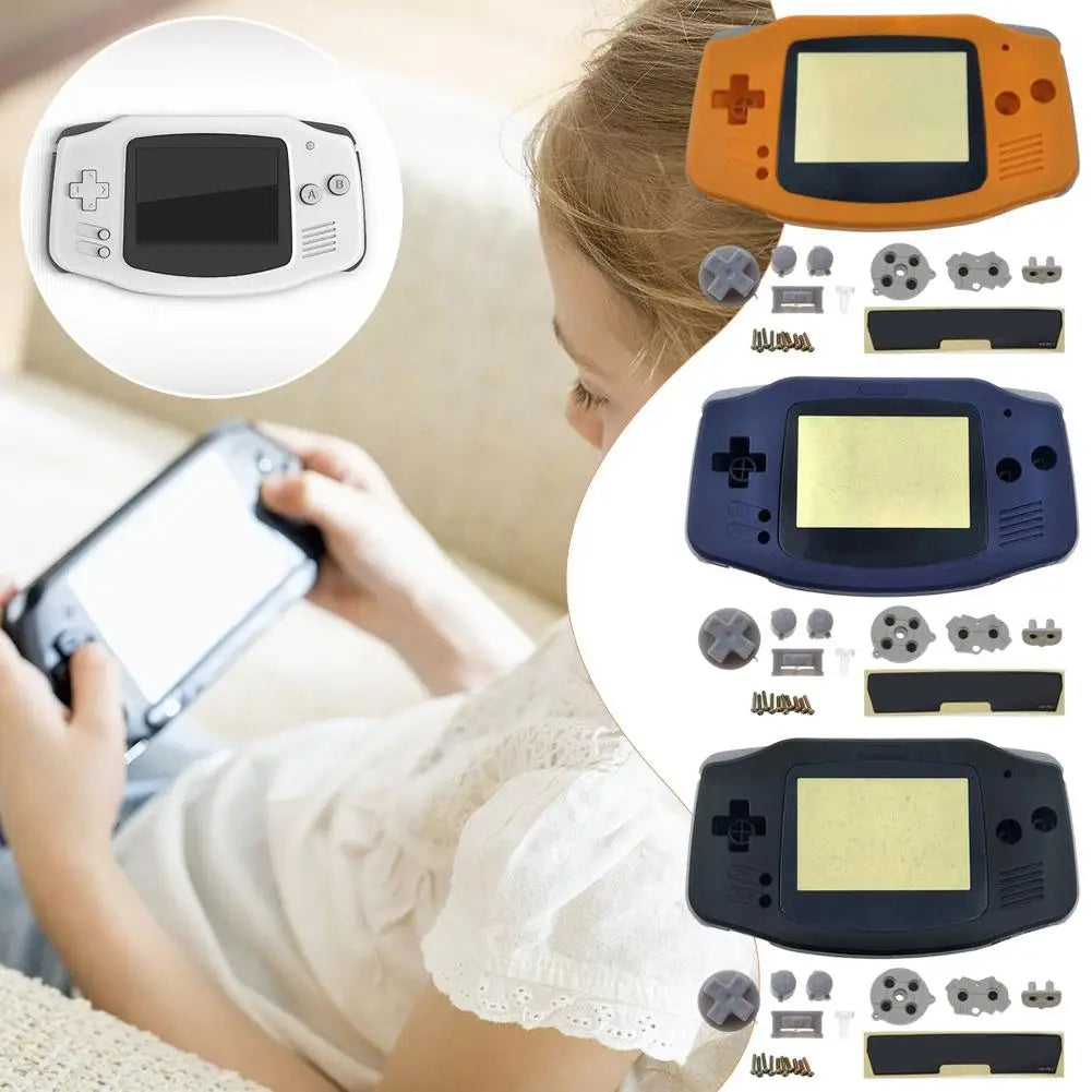 New Game Boy Advance Replacement Shell For GBA Game Console Protective Case Precise Fit Easy Install Scratch Resistant