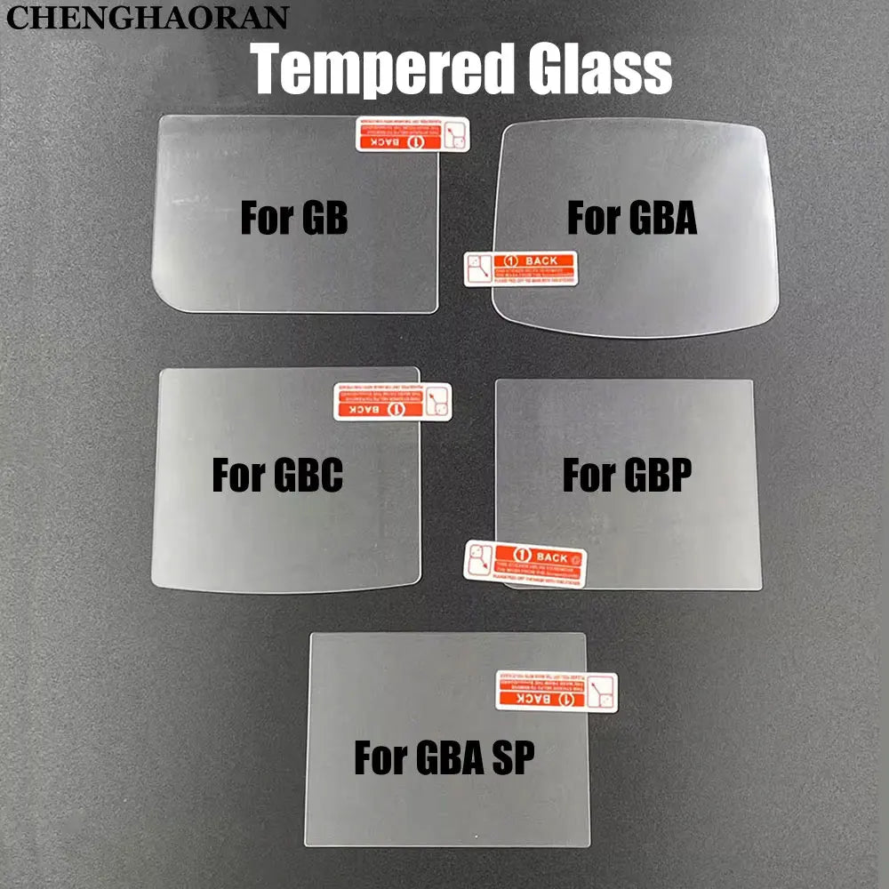 Til: GB, GBA, GBC, GBP, GBA, SP - Hærdet Beskyttelses Glasplade
