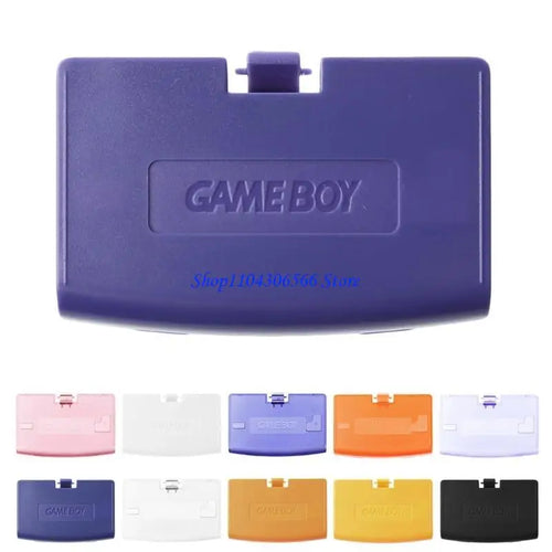02DD Battery Cover Back Door Lid Replacement for N-Gameboy Advance for GBA Console