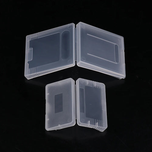 5Pcs Transparent Game Cartridge Case For Gameboy Advance GBA GBC Plastic Dustproof Box Cover For Gameboy Color Pocket