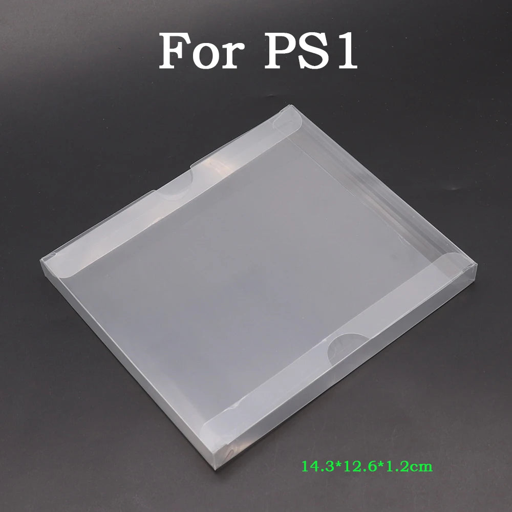 10PCS Clear Transparent Game Cartridge Box Case CIB Games Plastic PET Protector for N64 NES SNES for GB GBA GBC NGPC Switch
