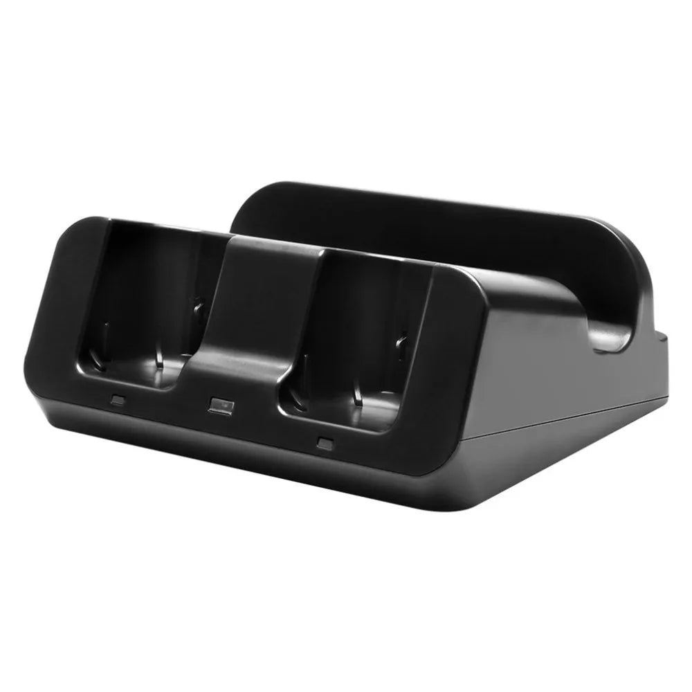 3 In 1 Charging Dock Station For Wii U Pad For WIIU Remote Controller Charge Base Stand With LED Indicator