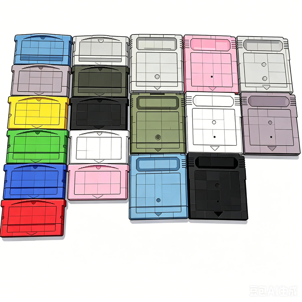 High Clear No Logo Game Cartridge Shell For GBA GBC DMG Game Boy Color Advance Replacement Card Case