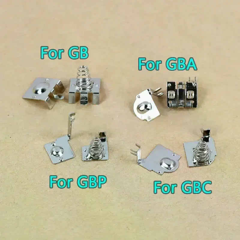 GameBoy GB, GBP, GBC, GBA: Nye Batteri kontakter