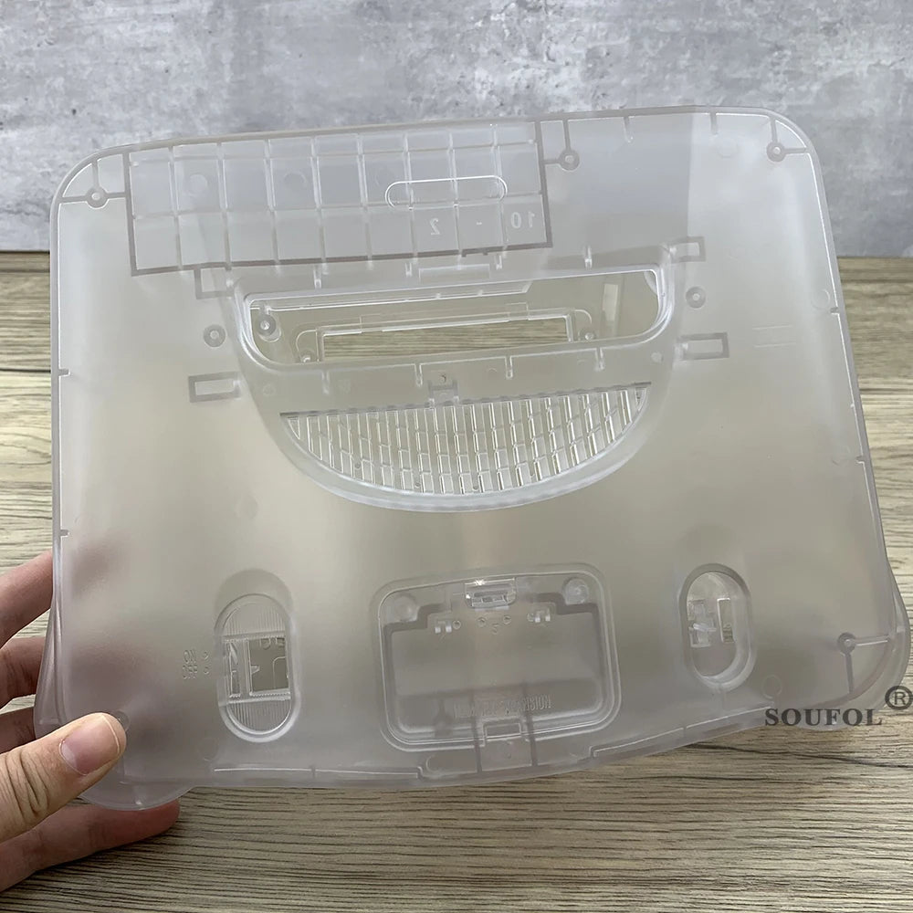 Dropshipping Replacement Housing Shell Translucent Case for N64 Nintend 64 Replacement Full Housing Transparent Box