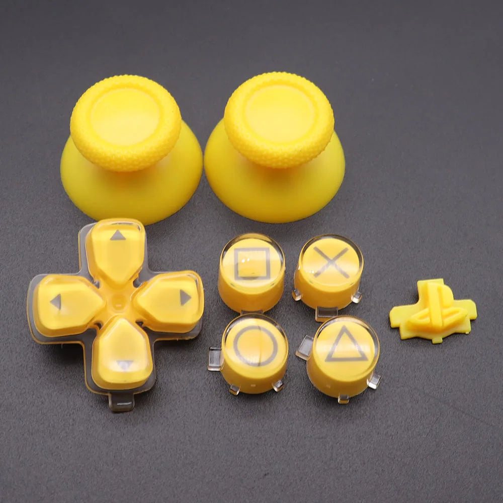 Buttons ABXY & D-pad Trigger Buttons For PS5 Controller Analogue Mushroom Game Head Rocker Home Button Return Back Power Switch