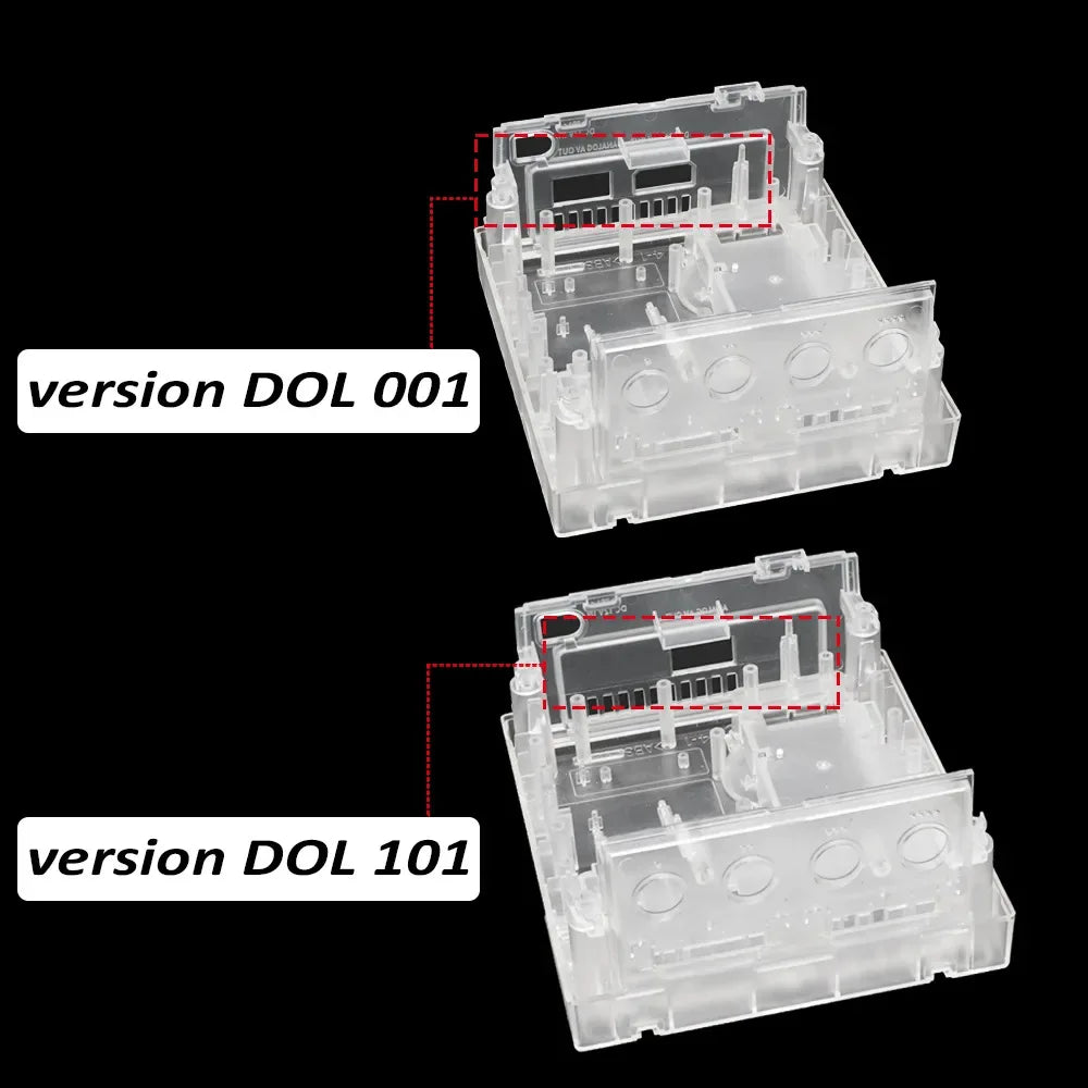 Suitable for NGC game console mainframe case NGC mainframe case High quality NGC translucent case