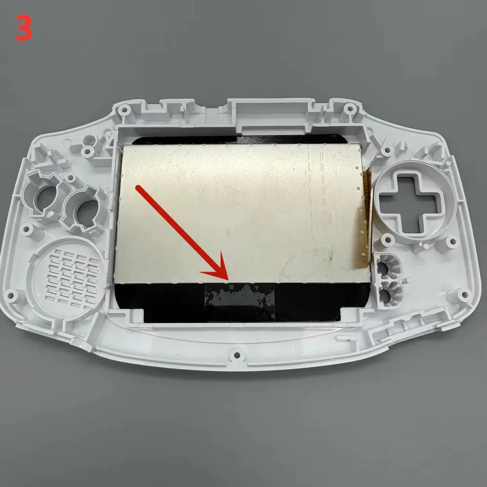 2.9 "original Size IPS High Brightness LCD Screen For Gameboy Advance GBA Support Pixel Mode Display Warm light Screens