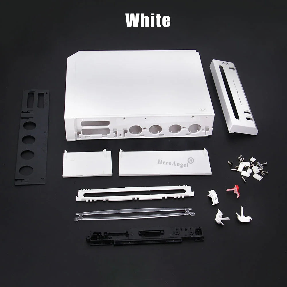 NEW 11 Colors Replacement Full Housing Shell Cover Case with Buttons For Wii Game Console Repair Parts