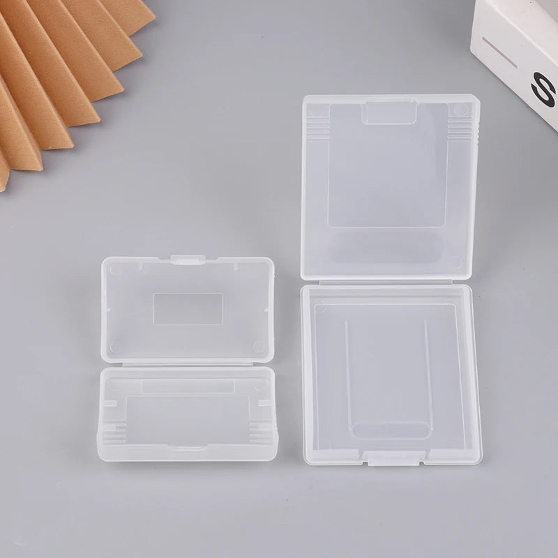 5Pcs Transparent Game Cartridge Case For Gameboy Advance GBA GBC Plastic Dustproof Box Cover For Gameboy Color Pocket