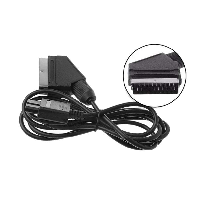 NY: N64, SNES, GameCube: Scart  kabel
